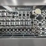 Frameworld aluminum extrusions on the shelf at FPE Automation